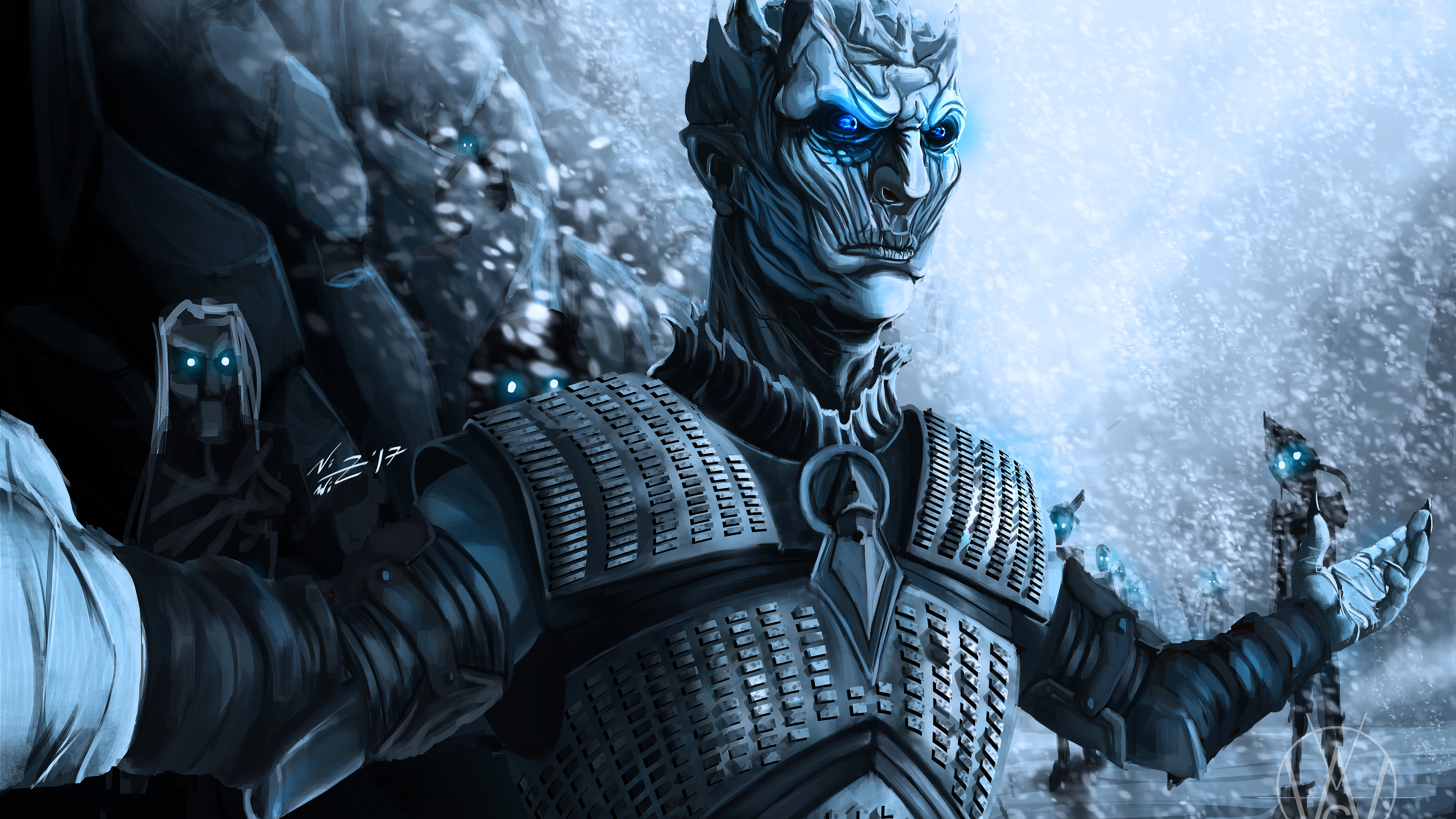 Night King Wallpaper 4k , HD Wallpaper & Backgrounds