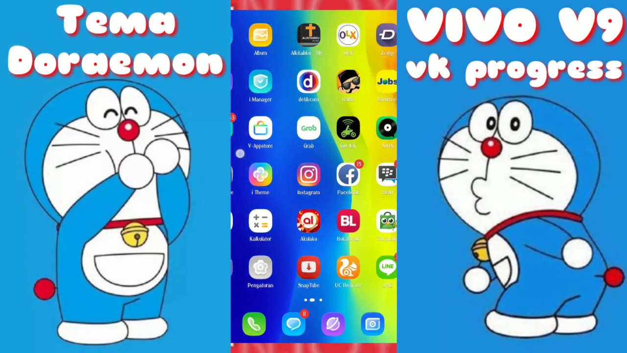 Download Tema Doraemon Vivo V9 , HD Wallpaper & Backgrounds