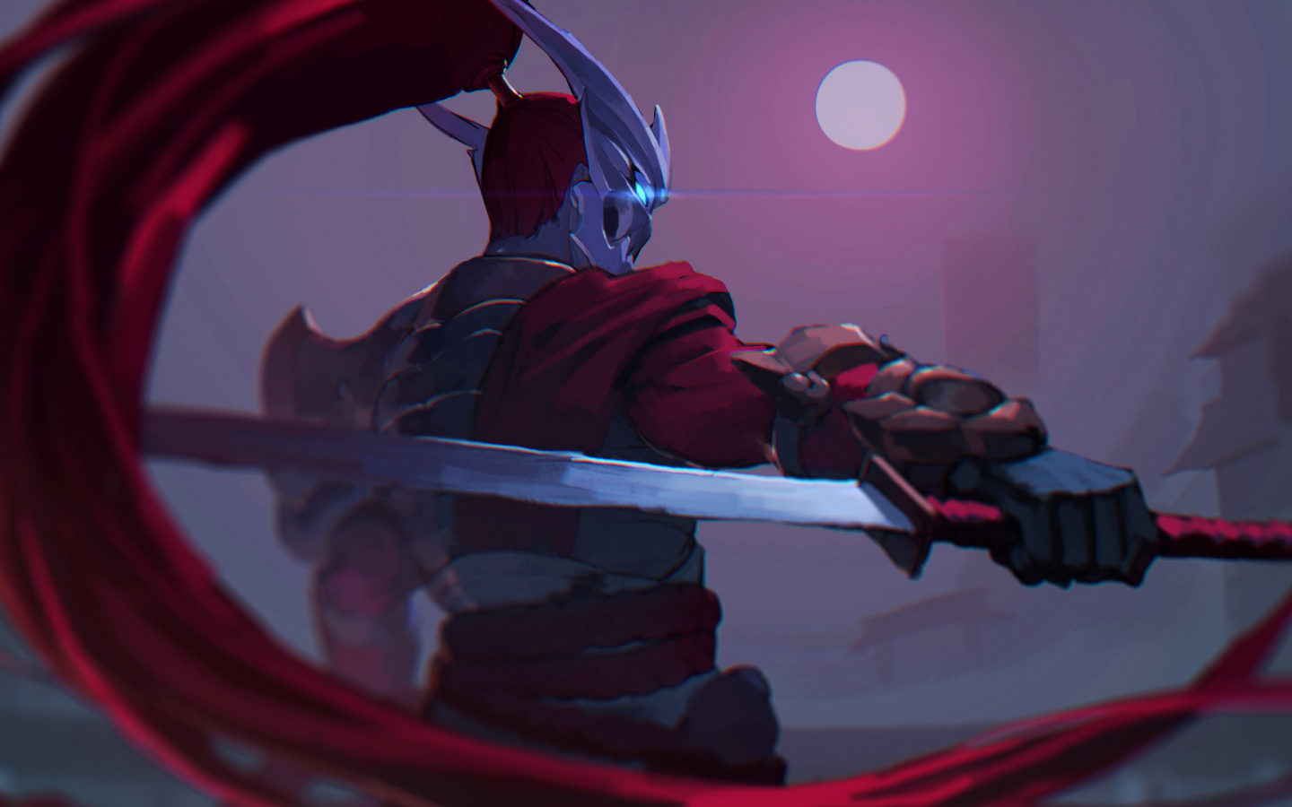 Blood Moon Yasuo Fan Art , HD Wallpaper & Backgrounds