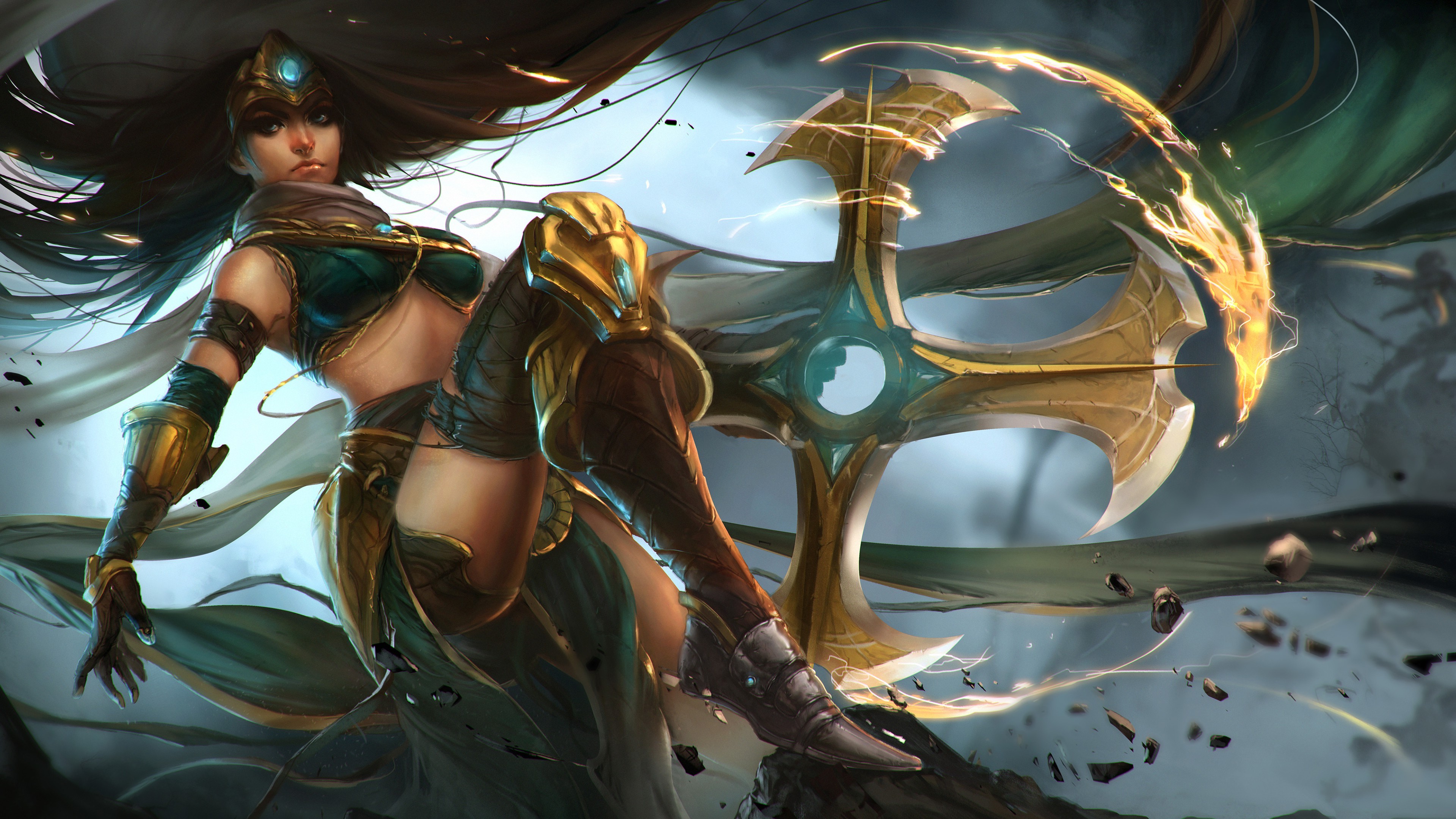 League Of Legends Wallpaper Sivir , HD Wallpaper & Backgrounds