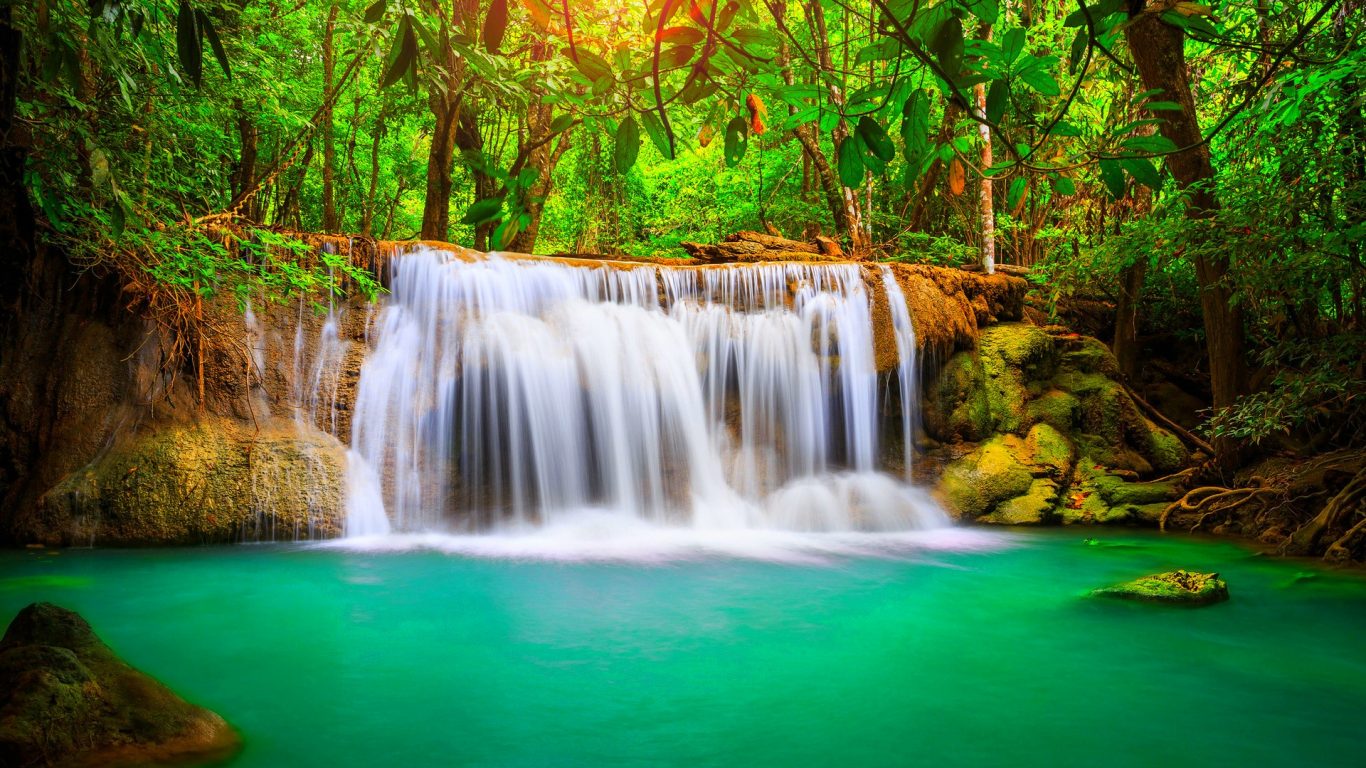 Water Fall Full Hd , HD Wallpaper & Backgrounds