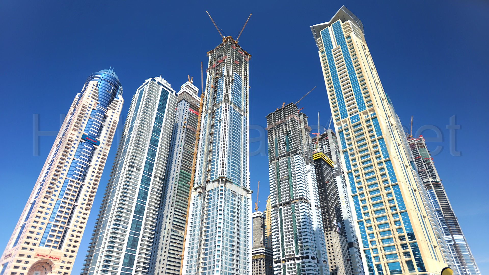 Dubai Skyline , HD Wallpaper & Backgrounds