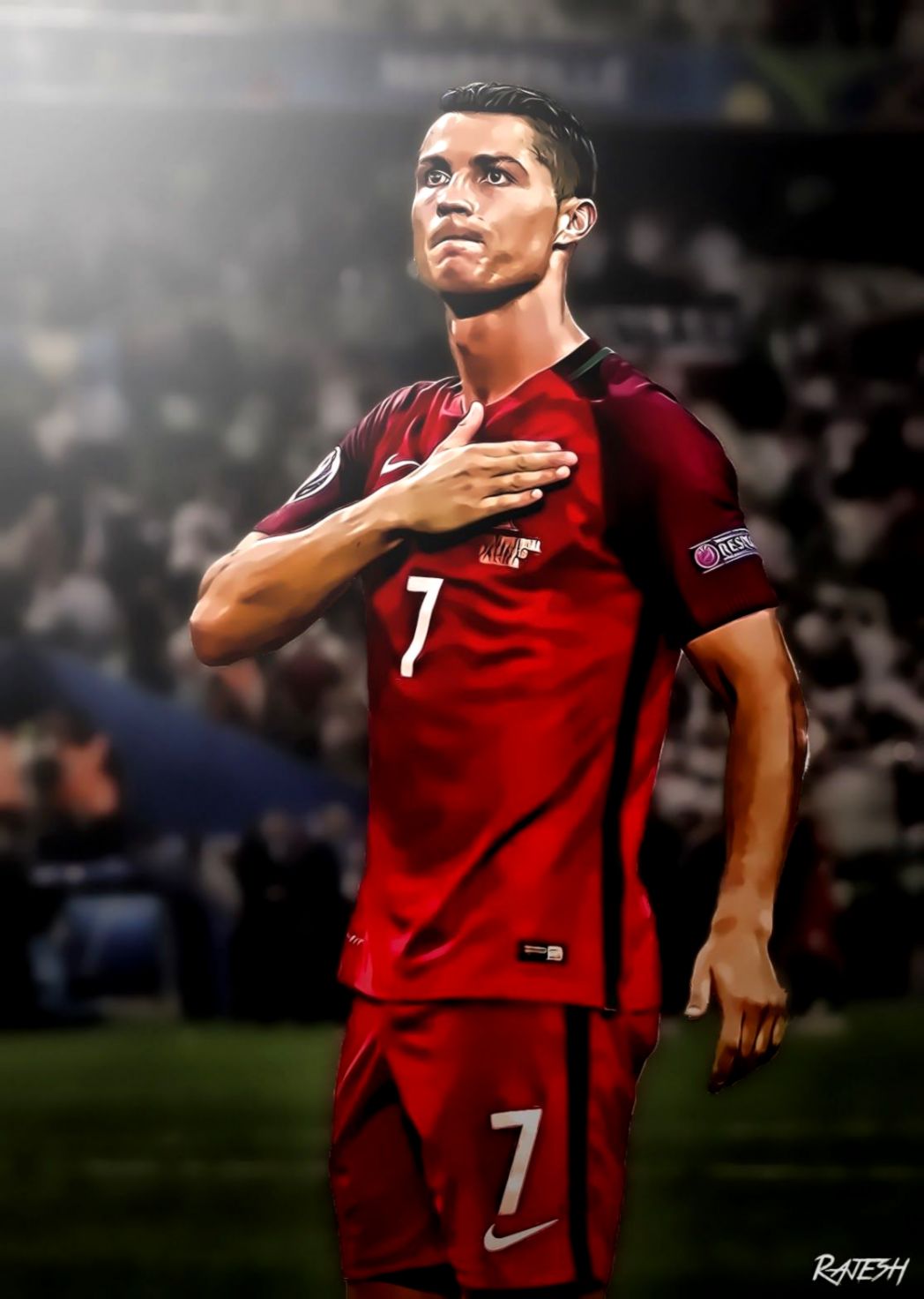 Cristiano Ronaldo Portugal 2016 , HD Wallpaper & Backgrounds