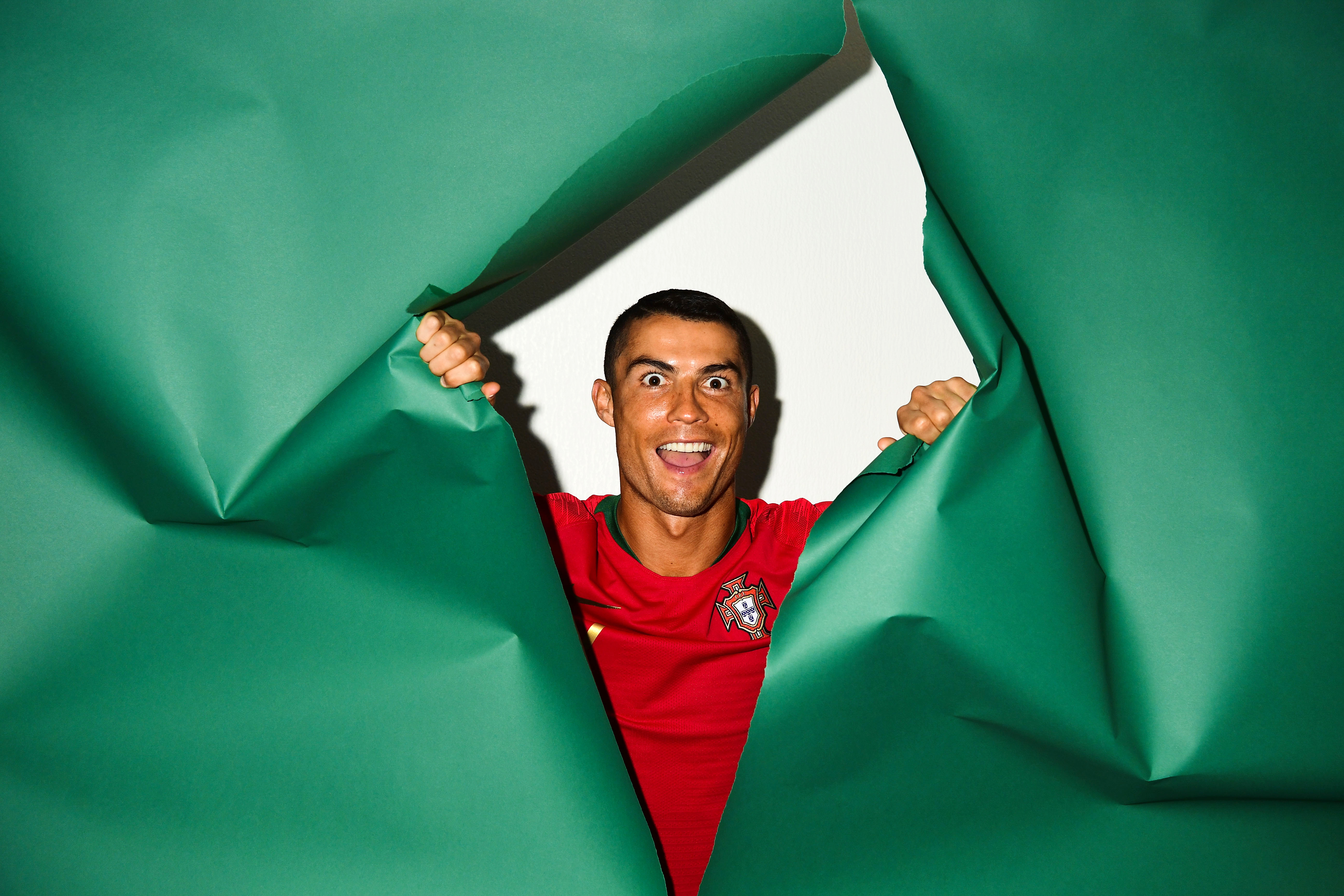 Cup 2018 Cristiano Ronaldo Portugal , HD Wallpaper & Backgrounds