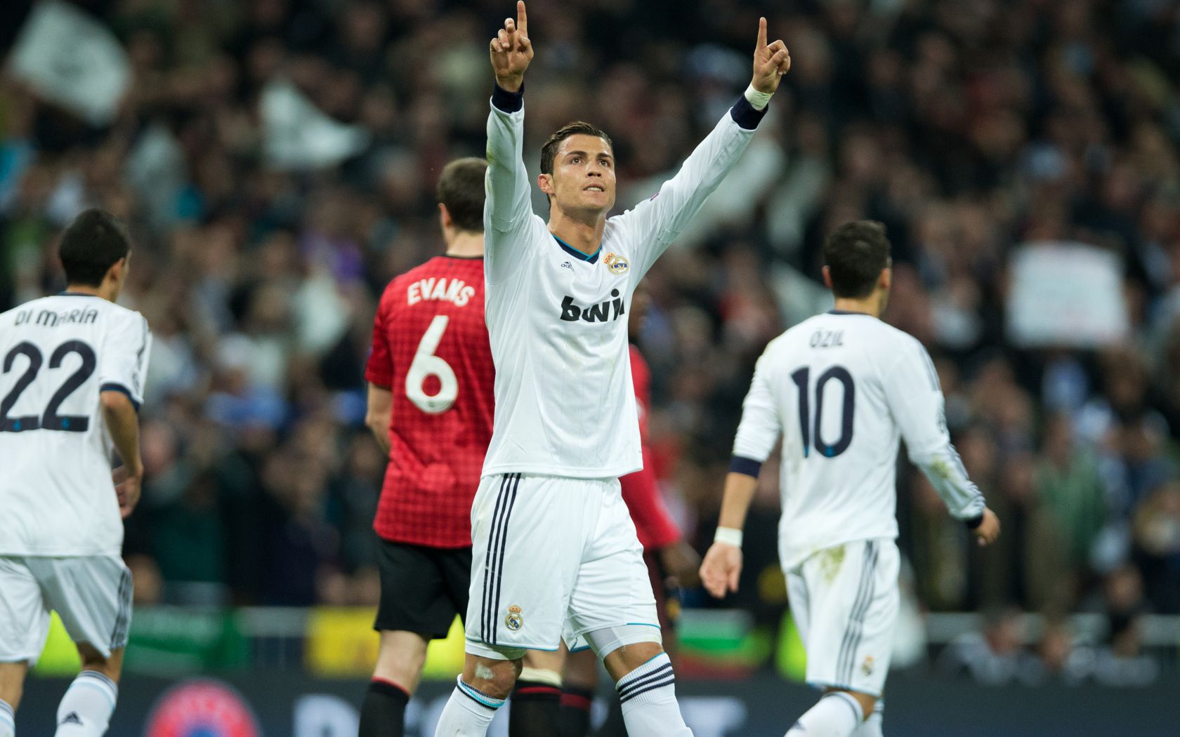 Ronaldo Scores Against Manchester United , HD Wallpaper & Backgrounds