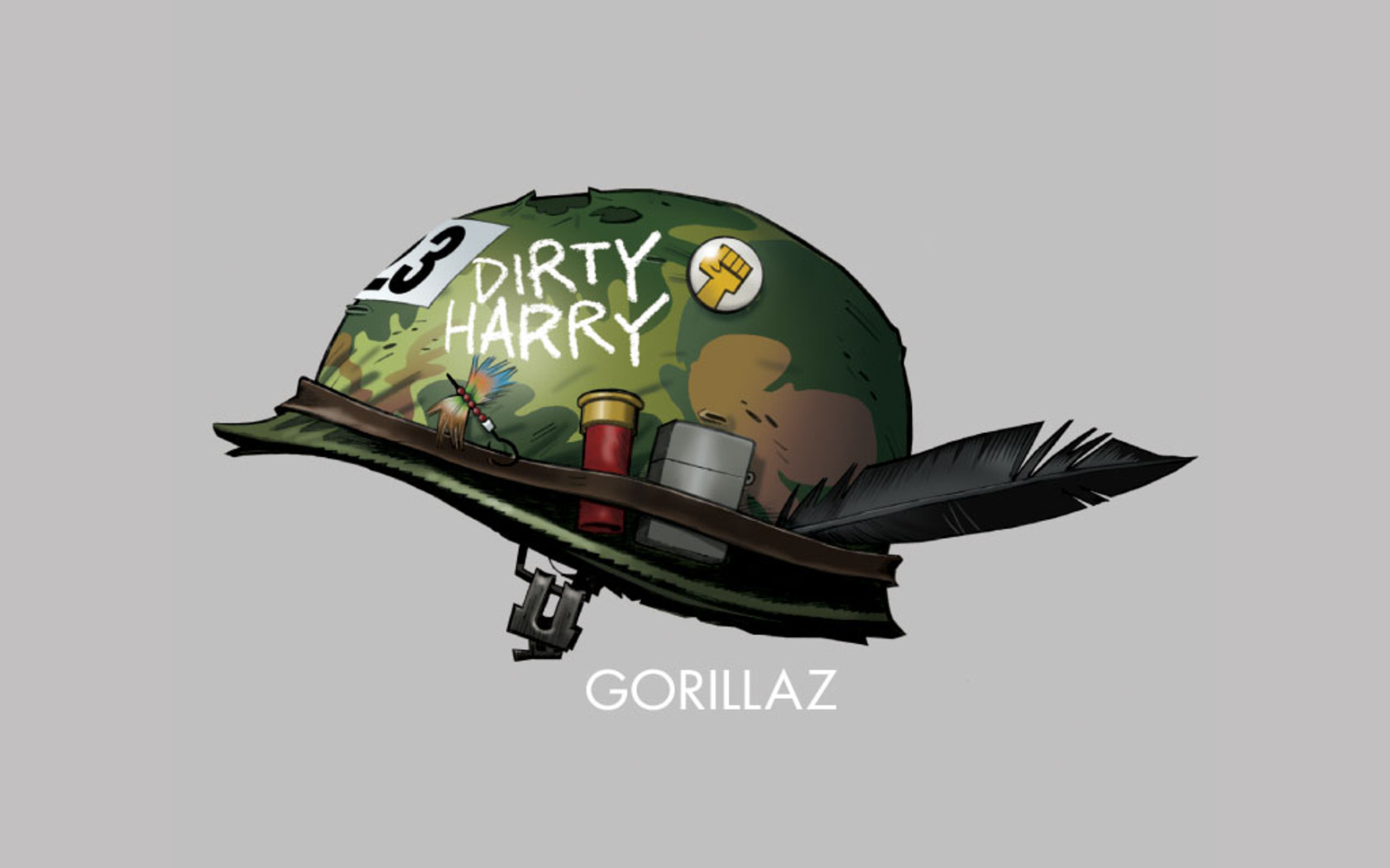 Gorillaz Dirty Harry Single , HD Wallpaper & Backgrounds