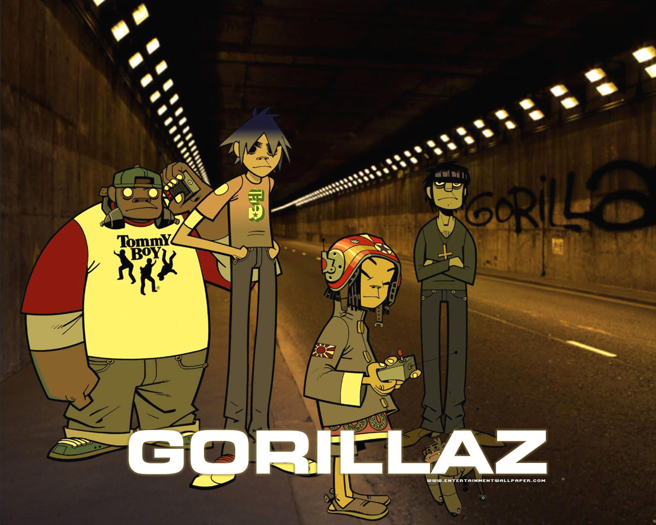 Gorillaz Clint Eastwood Spotify , HD Wallpaper & Backgrounds