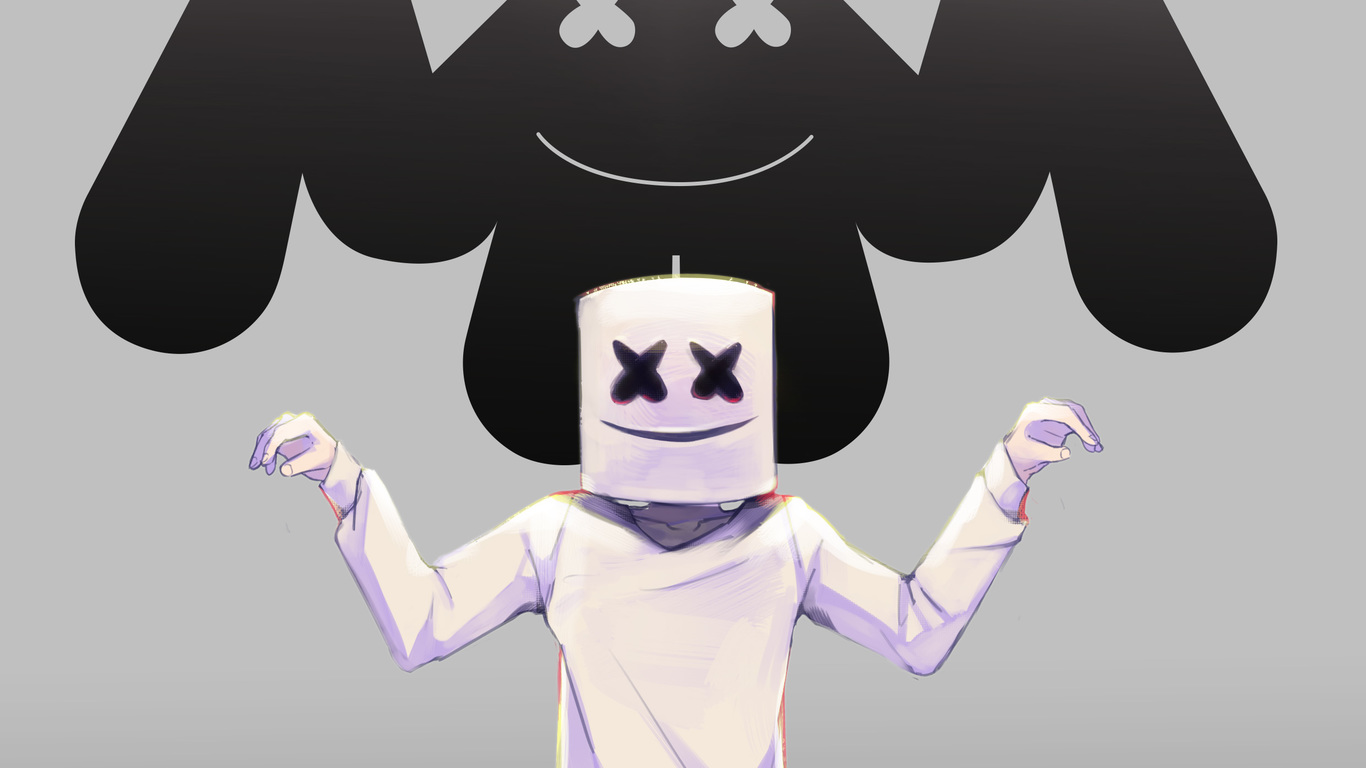 Marshmello Wallpapers Iphone X , HD Wallpaper & Backgrounds