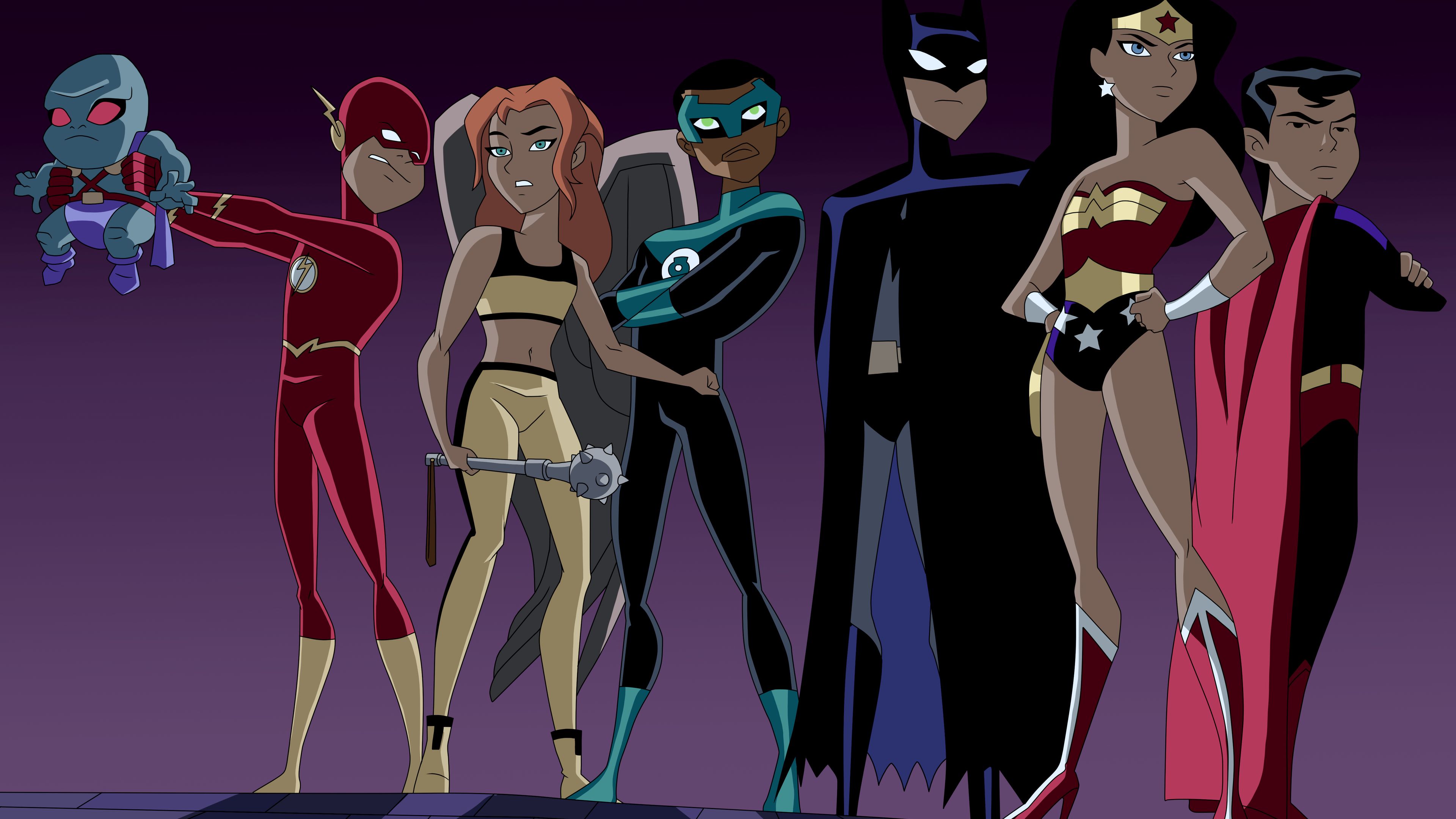 Hd Justice League Wallpaper Cartoon , HD Wallpaper & Backgrounds