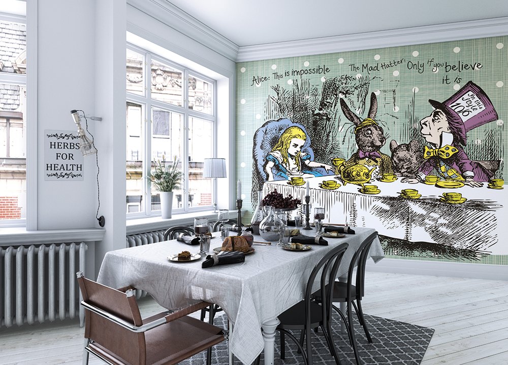 Alice In Wonderland Tea Party , HD Wallpaper & Backgrounds