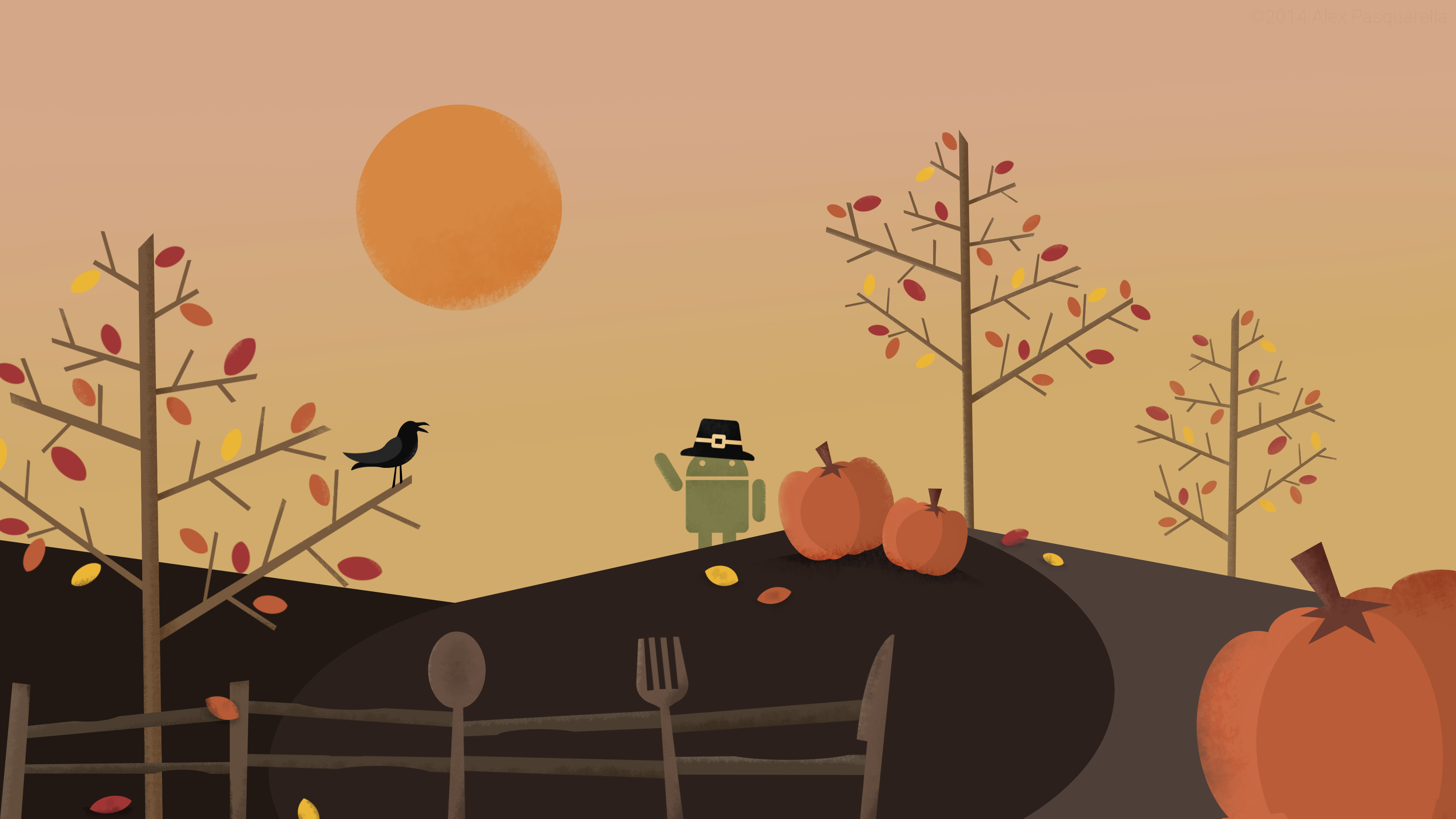 Cute Thanksgiving Wallpaper Desktop , HD Wallpaper & Backgrounds