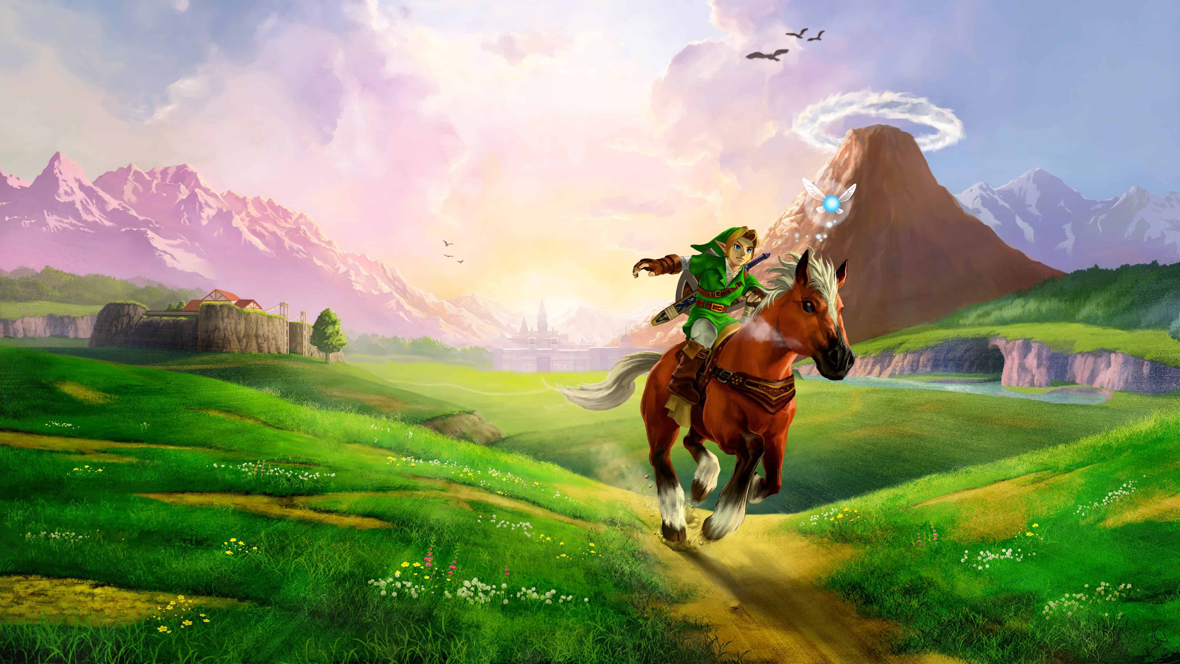 Legend Of Zelda Ocarina Of Time , HD Wallpaper & Backgrounds