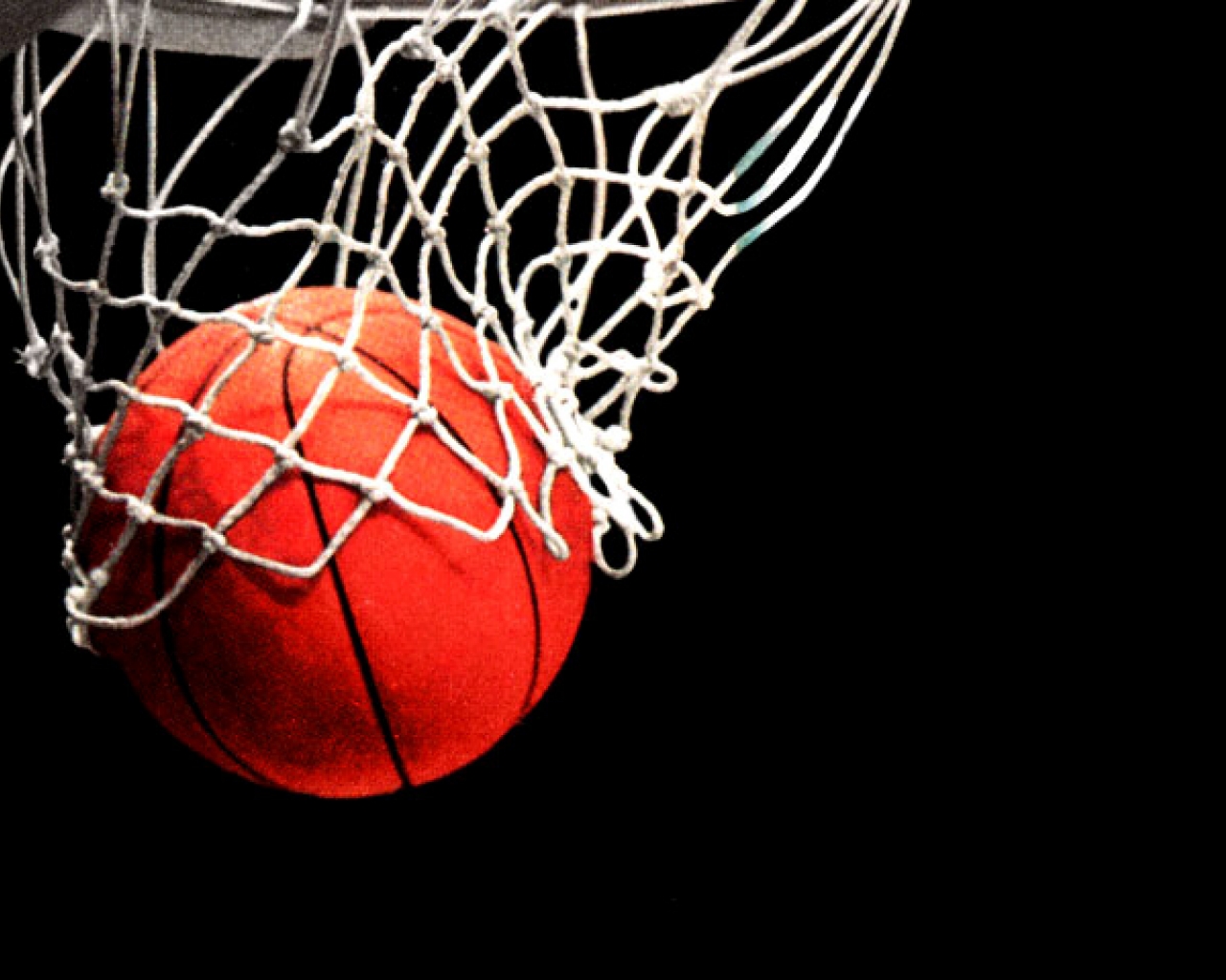 Basketball In The Net , HD Wallpaper & Backgrounds