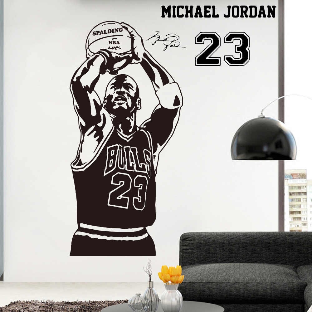Michael Jordan Wall Decal Succeed , HD Wallpaper & Backgrounds