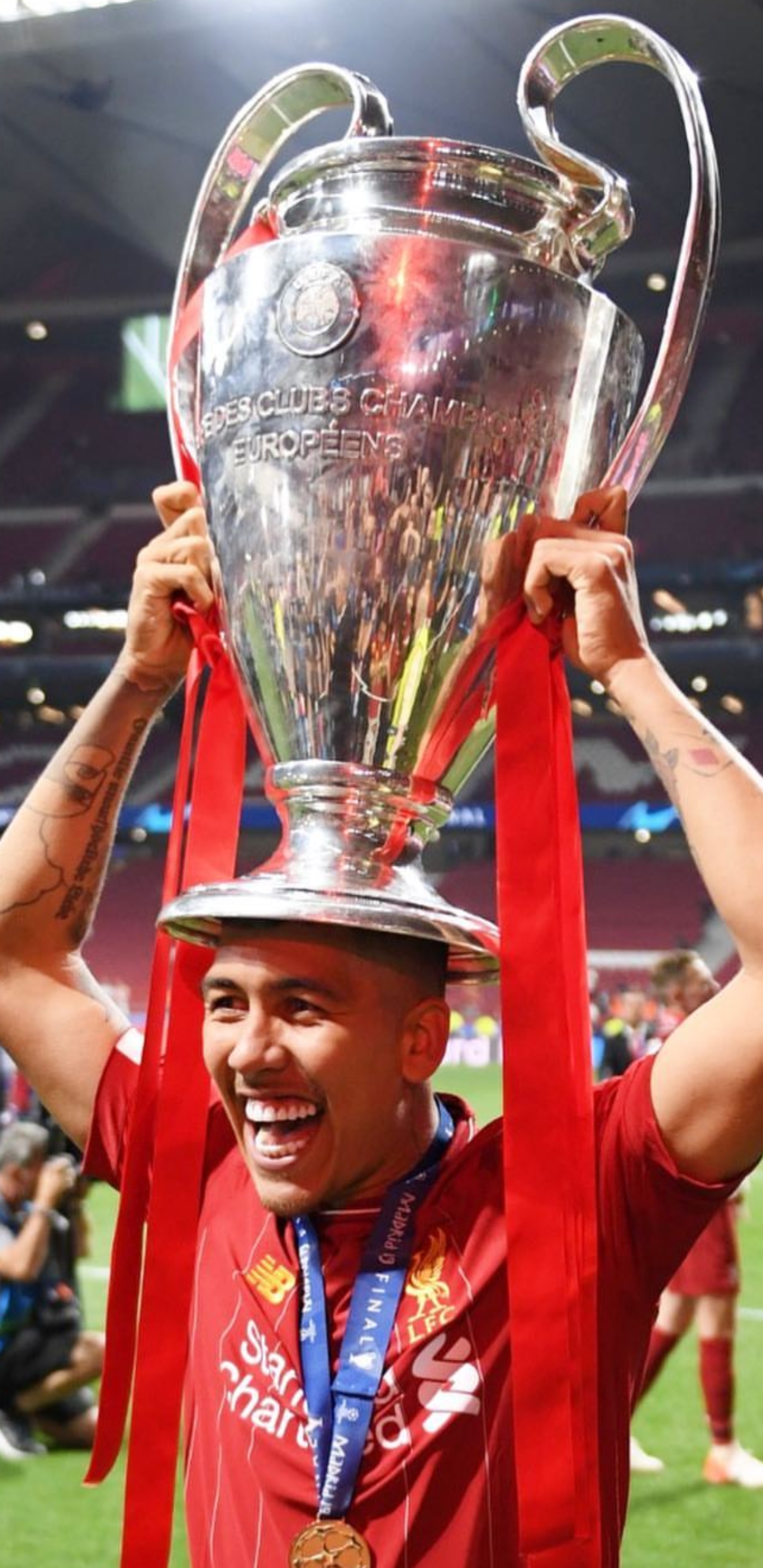 Roberto Firmino Champions League Trophy , HD Wallpaper & Backgrounds