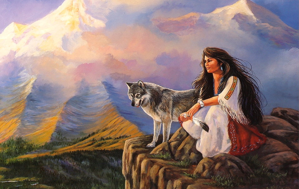 Wolf Woman , HD Wallpaper & Backgrounds