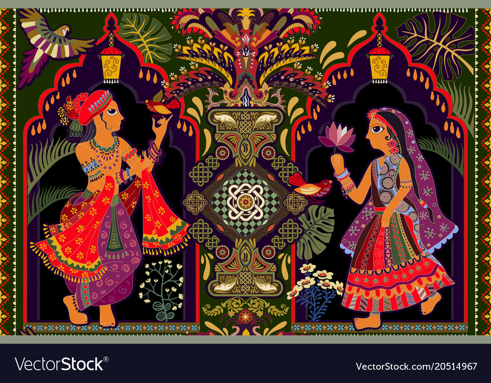 Indian Motif , HD Wallpaper & Backgrounds