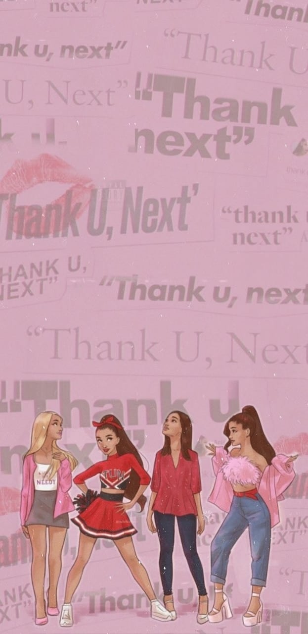Ariana Grande Thank U Next Animada , HD Wallpaper & Backgrounds