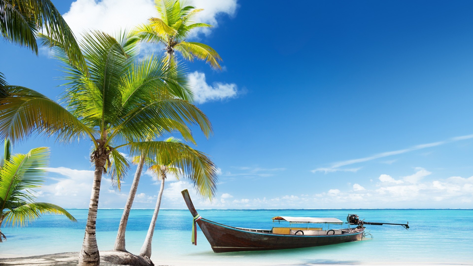 Beach Desktop Backgrounds Summer , HD Wallpaper & Backgrounds