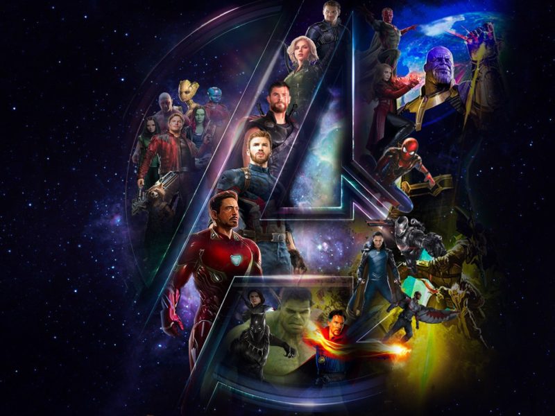 Avengers Infinity War Logo , HD Wallpaper & Backgrounds
