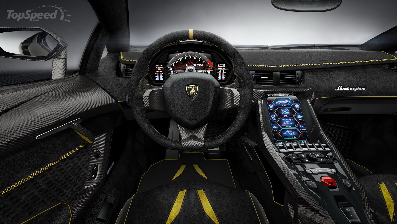 Lamborghini Centenario Interior 2289058 Hd Wallpaper
