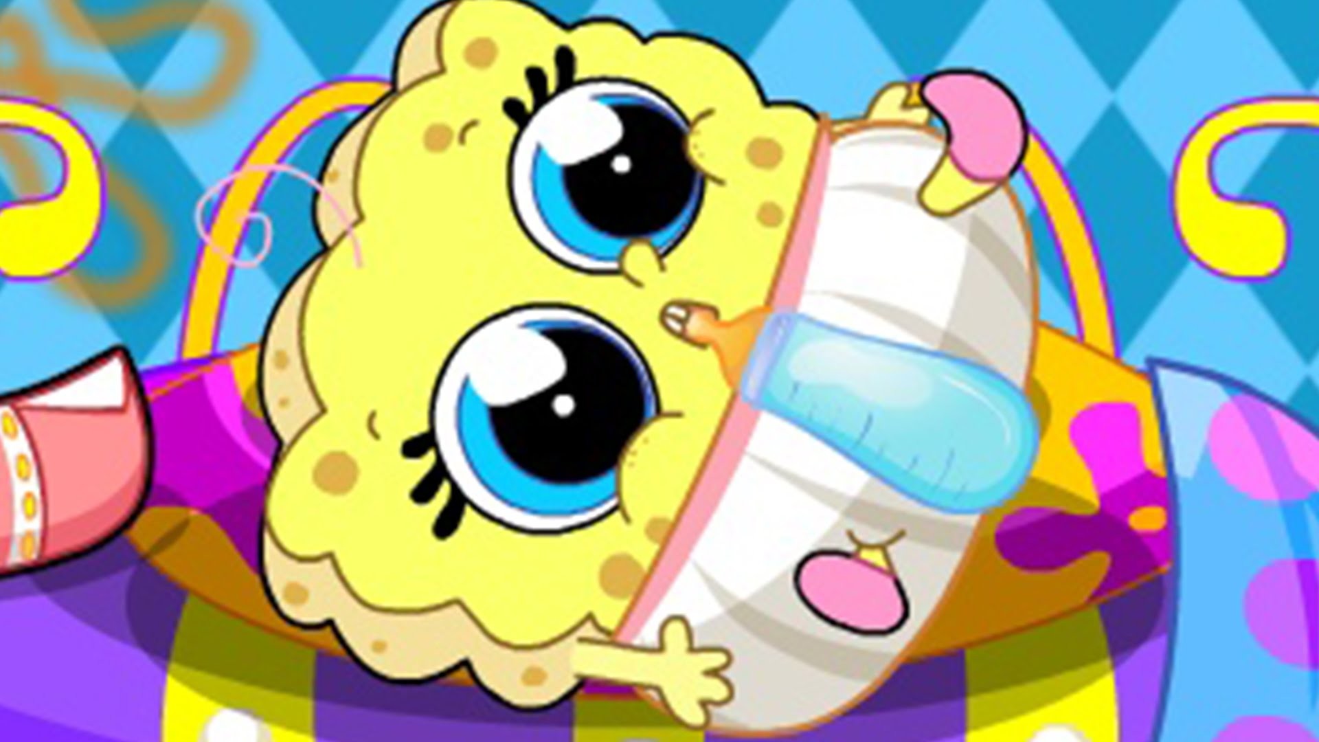 Baby Spongebob Squarepants Characters - Sponge Bob Square Pants Baby , HD Wallpaper & Backgrounds