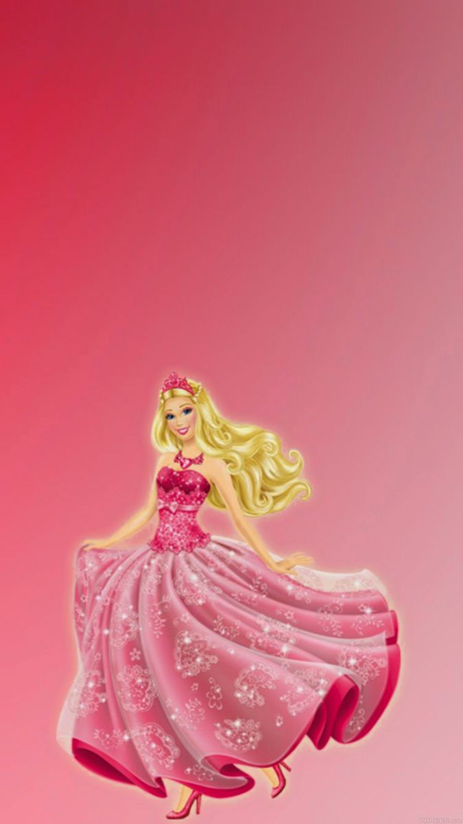 Pink Princess Barbie Png , HD Wallpaper & Backgrounds