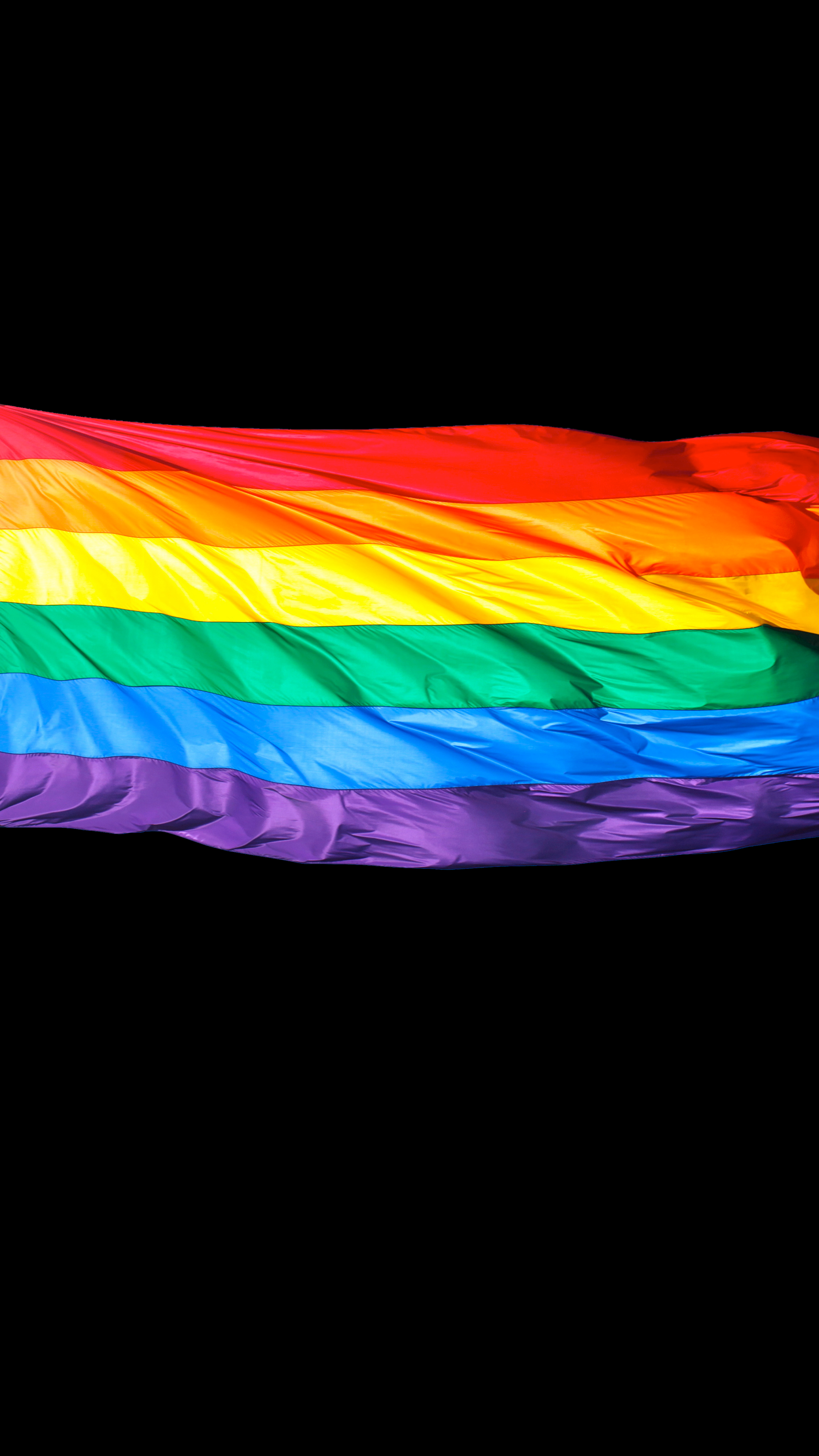 Rainbow Flag White Background , HD Wallpaper & Backgrounds