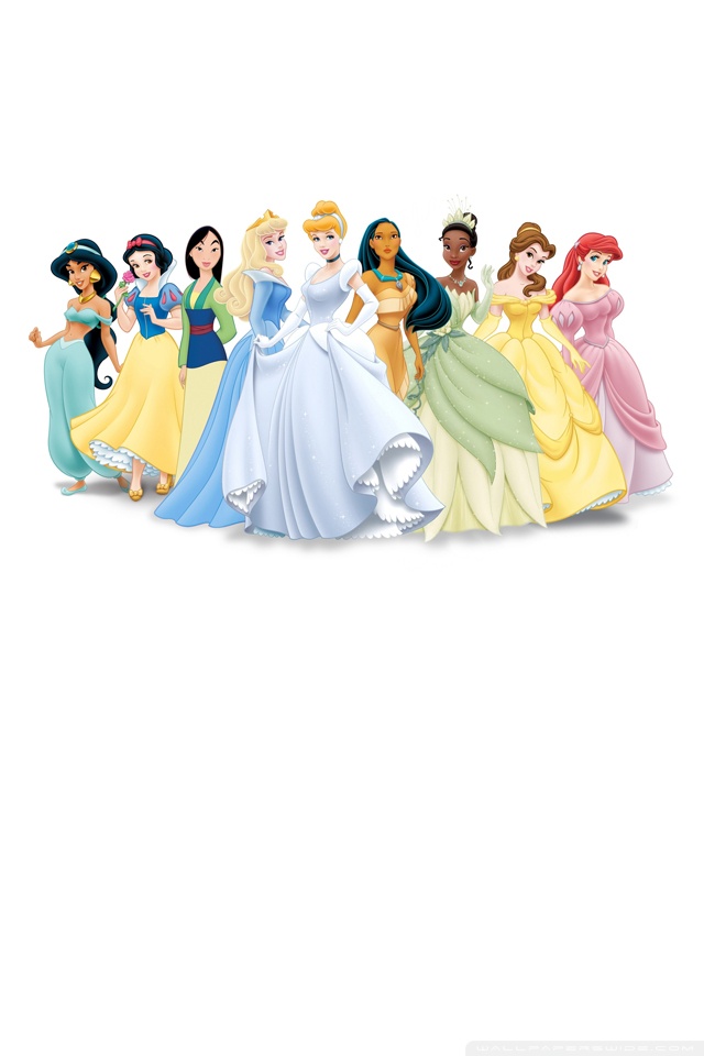 Disney Princess Wallpaper Iphone , HD Wallpaper & Backgrounds