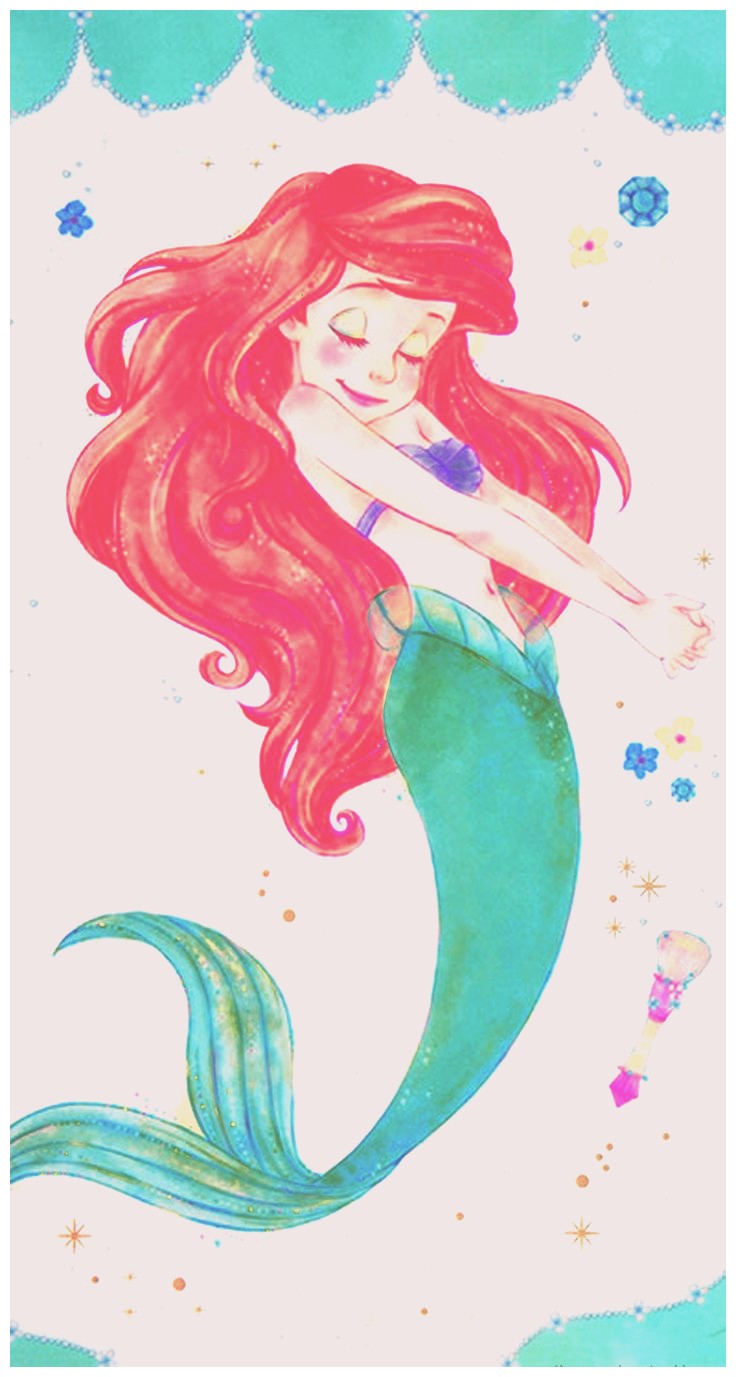 Princess Ariel Wallpaper Iphone , HD Wallpaper & Backgrounds