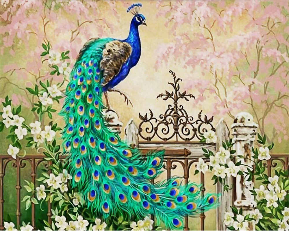 Peacock Sitting In A Tree , HD Wallpaper & Backgrounds