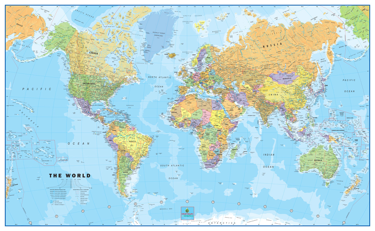World Classic Wall Map , HD Wallpaper & Backgrounds