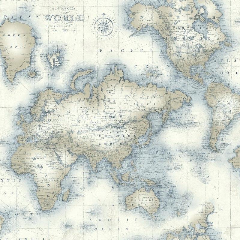 Vintage Cream World Map , HD Wallpaper & Backgrounds