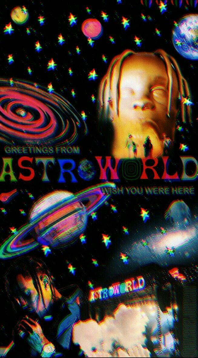 Astroworld Wallpaper Iphone X , HD Wallpaper & Backgrounds