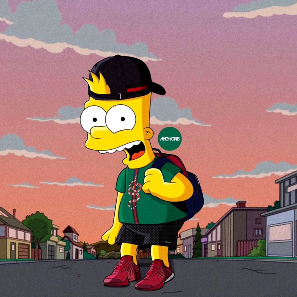 Bart Simpson Hypebeast Wallpaper Hd , HD Wallpaper & Backgrounds