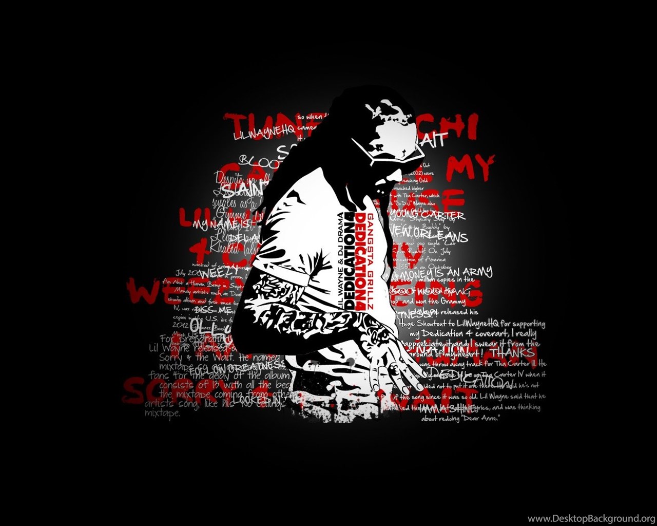 Lil Wayne Dedication Iphone , HD Wallpaper & Backgrounds