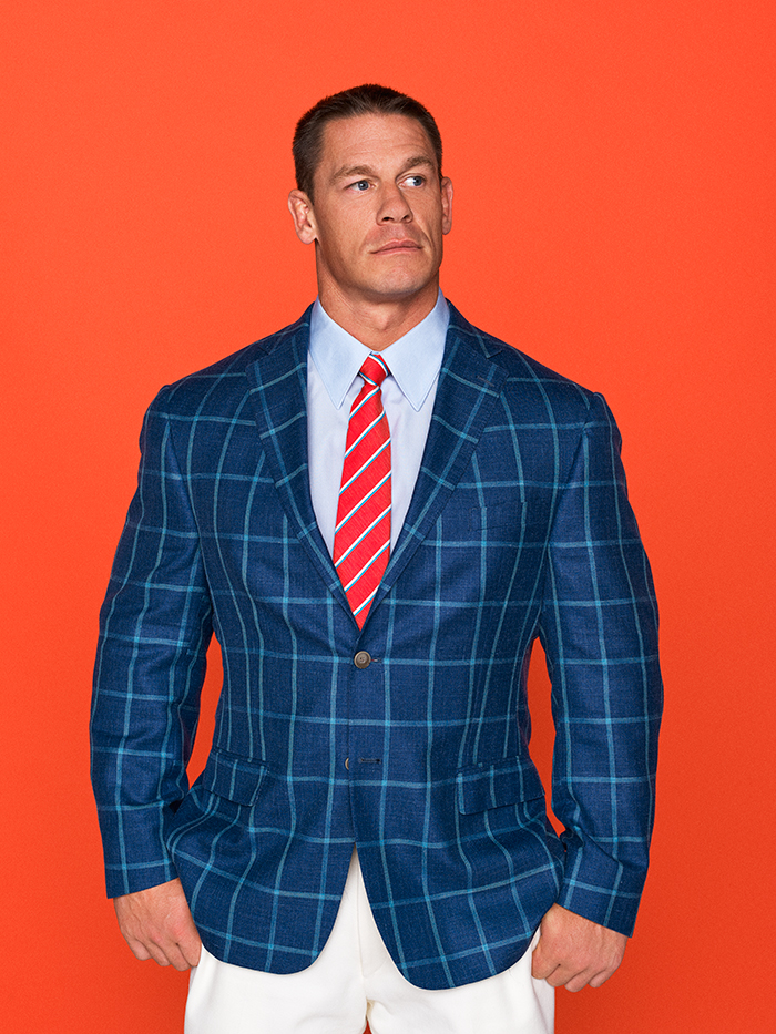 John Cena Blue Suit , HD Wallpaper & Backgrounds