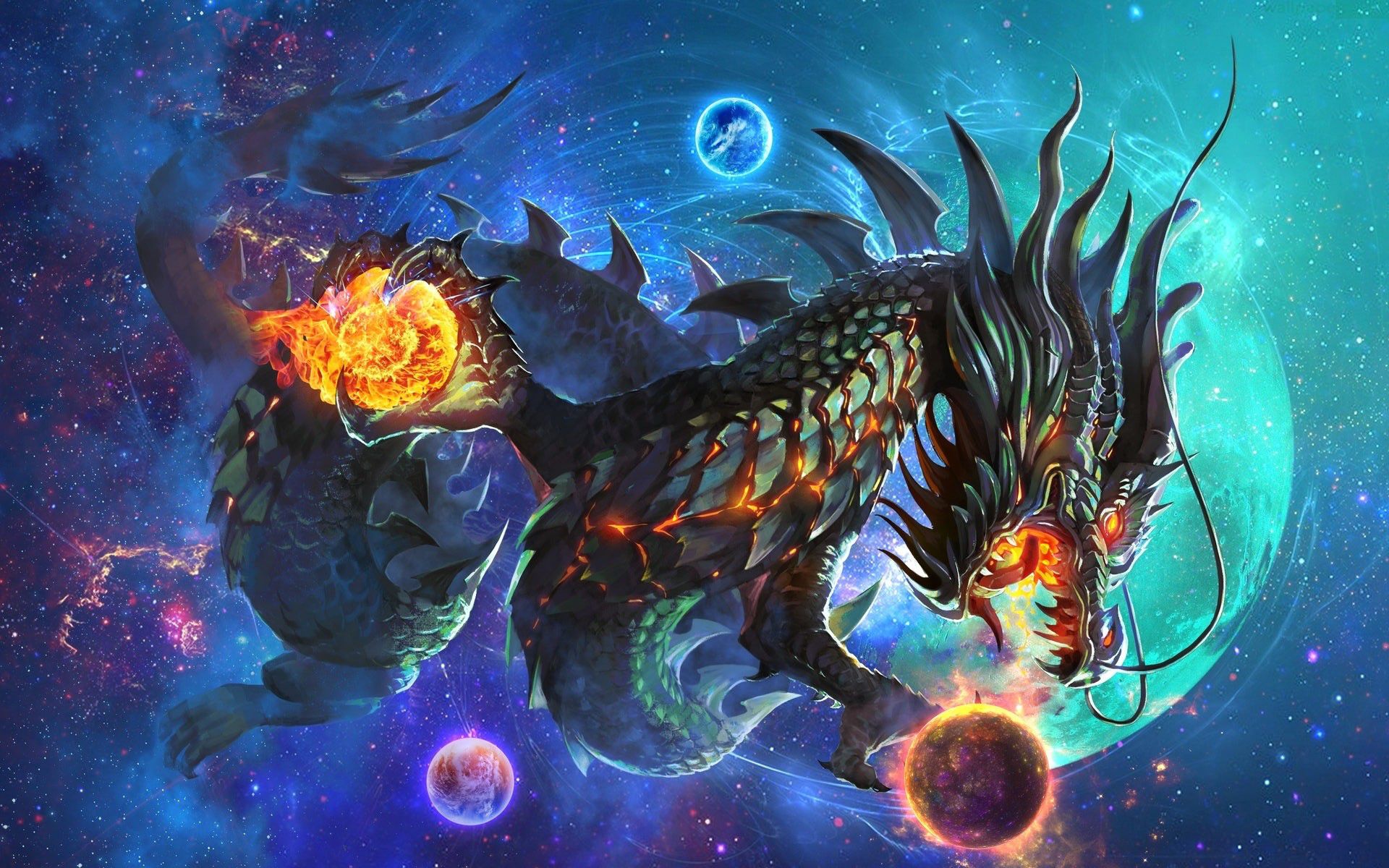 Fantasy Dragon Backgrounds , HD Wallpaper & Backgrounds