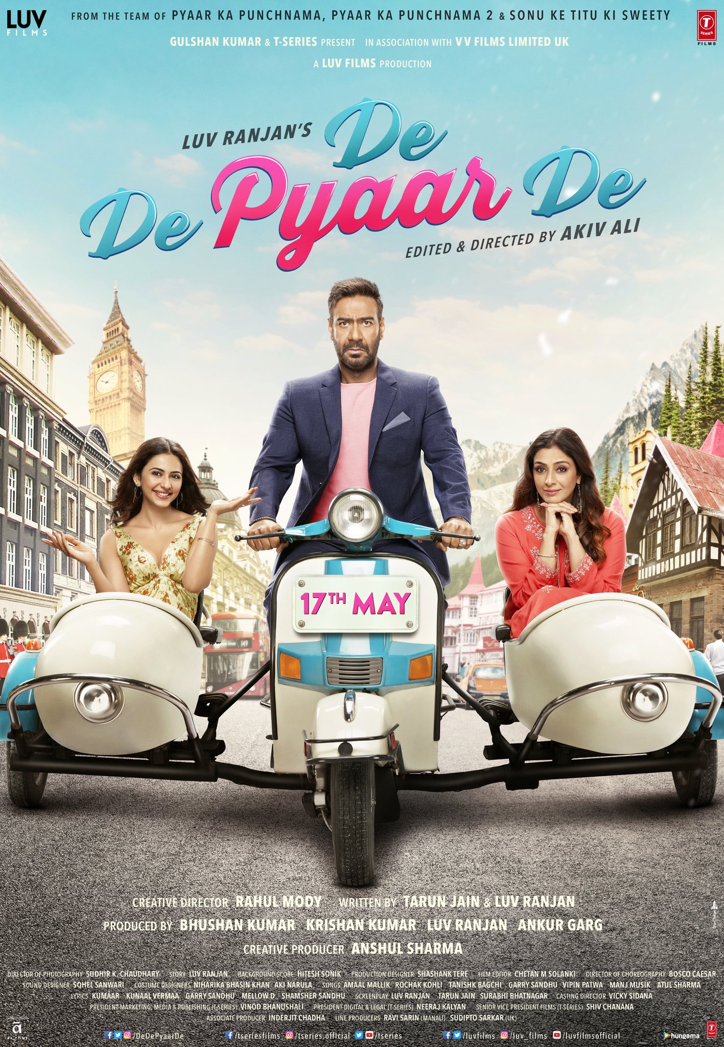 De De Pyaar De Poster , HD Wallpaper & Backgrounds