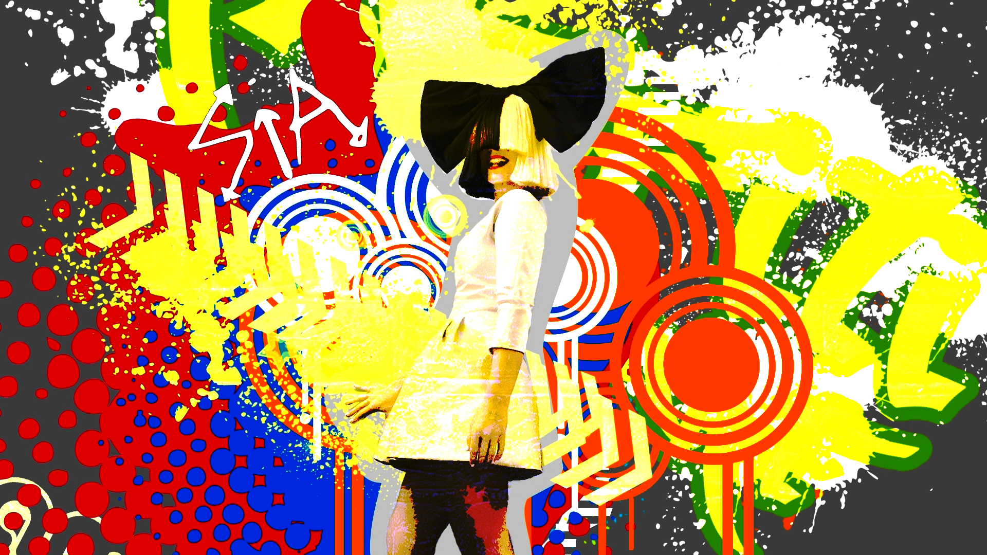 Graffiti Sia , HD Wallpaper & Backgrounds