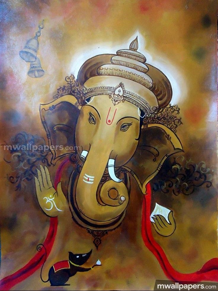 Lord Ganesha Hd Wallpapers/images - 1080p Lord Ganesha Hd , HD Wallpaper & Backgrounds