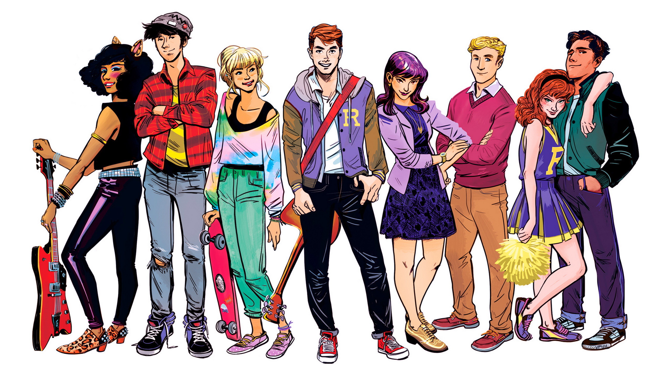 Riverdale Wallpaper - Riverdale Based On Archie , HD Wallpaper & Backgrounds