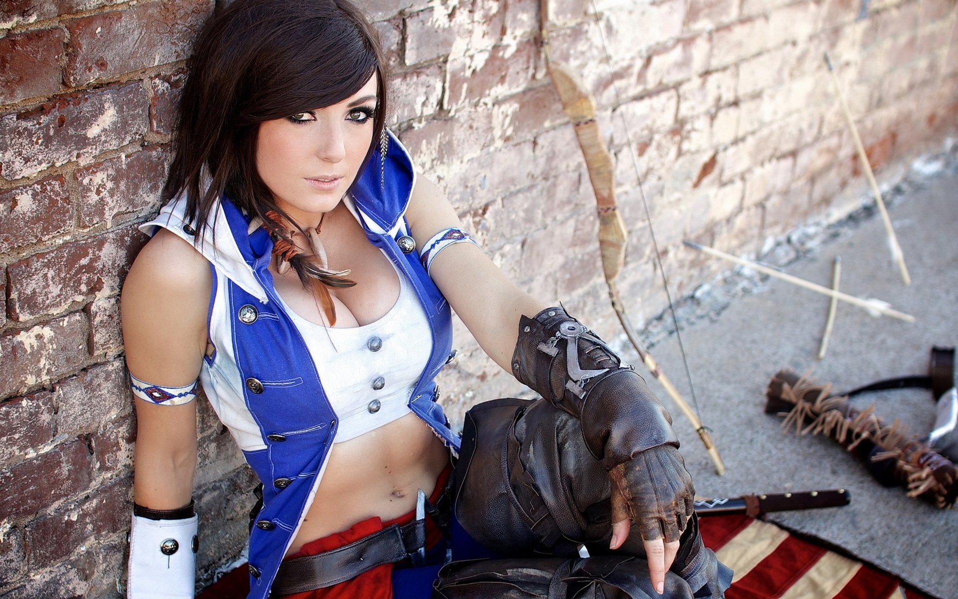 Hd Wallpaper - Jessica Nigri Assassin's Creed , HD Wallpaper & Backgrounds