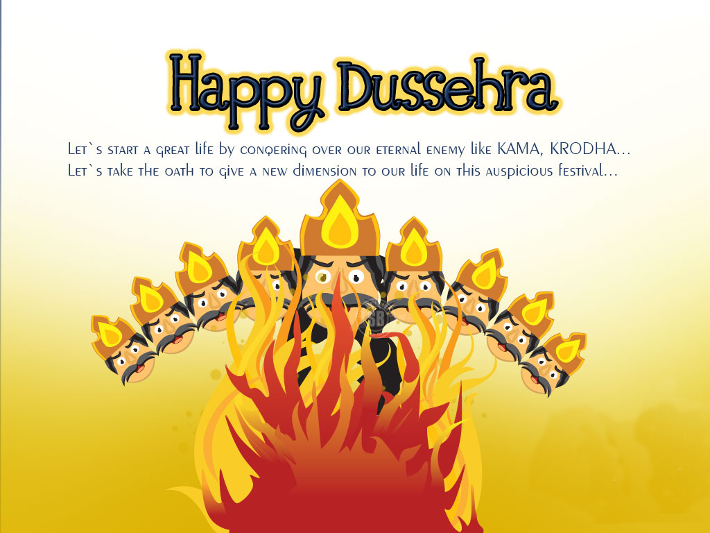 Vijayadashami Wallpaper - Dussehra Wishes , HD Wallpaper & Backgrounds