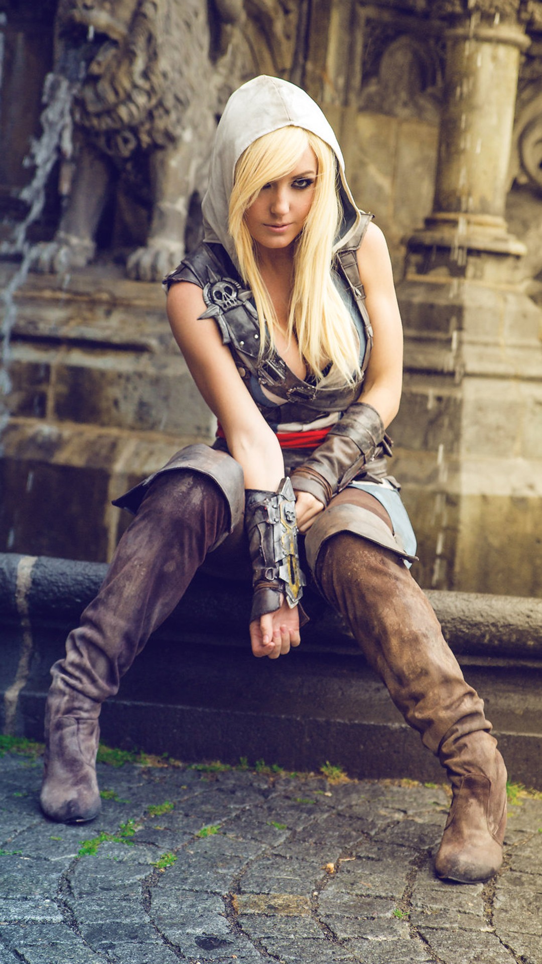 #cosplay, #cleavage, #women, #edward Kenway, #blonde, - Jessica Nigri Assassins Creed , HD Wallpaper & Backgrounds