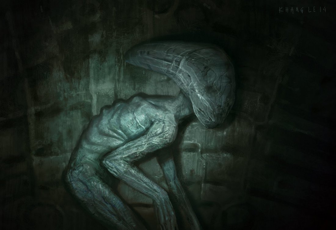 Alien Covenant Art Wallpaper - Carving , HD Wallpaper & Backgrounds