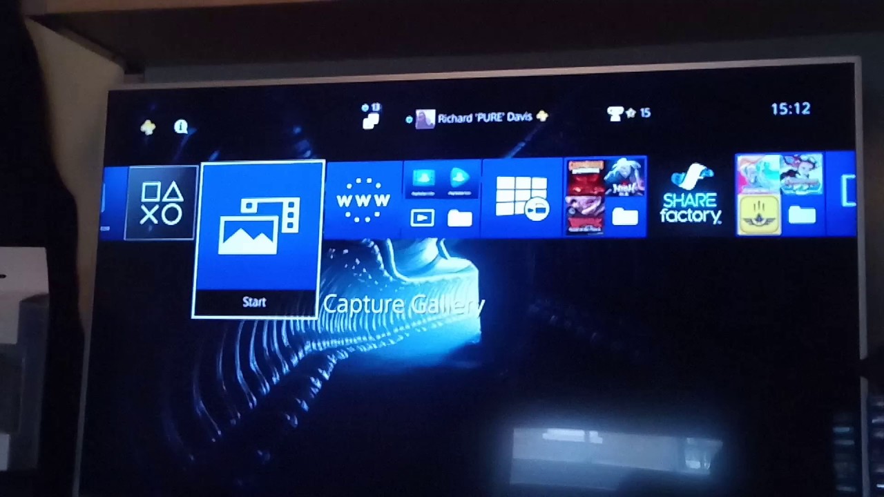 My Custom Wallpaper For My Ps4 Pro - Led-backlit Lcd Display , HD Wallpaper & Backgrounds