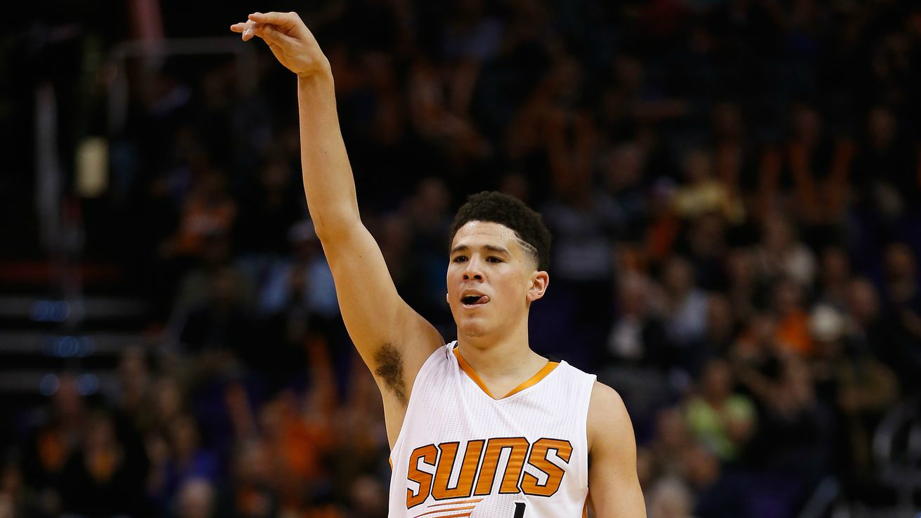 Devin Booker Becomes Youngest Player To Score 50 Points - Lonzo Ball Phoenix Suns , HD Wallpaper & Backgrounds