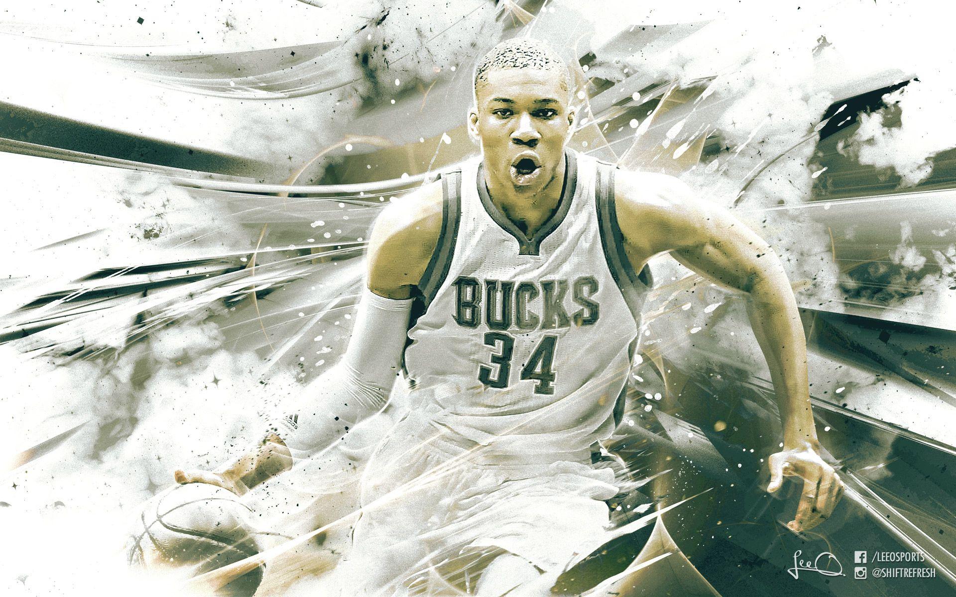 Giannis Antetokounmpo Nba Basketball Hd Theme - Giannis Antetokounmpo Bucks Wallpaper Hd , HD Wallpaper & Backgrounds