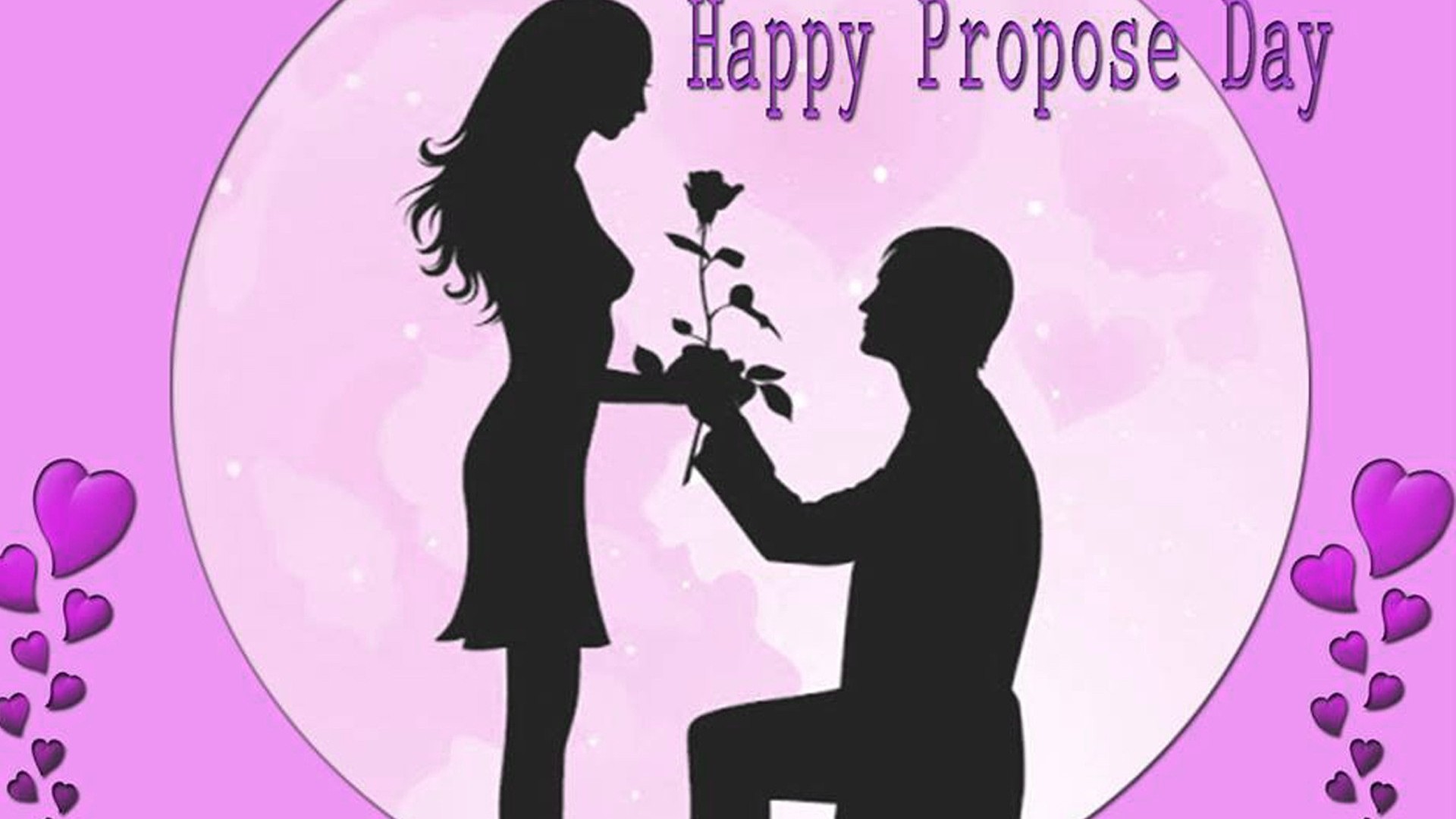 Beautiful Propose Day Wallpaper - Happy Propose Day Image Download , HD Wallpaper & Backgrounds